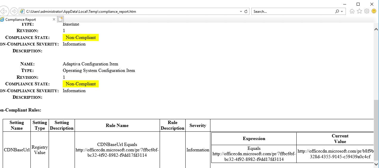 Click the report to see more detals